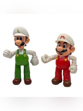 Nintendo Mario & Luigi 4-inch articulated action figures by Jakks 2015